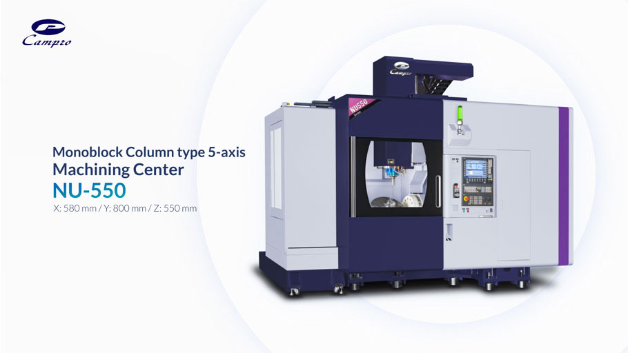 5-Axis Machining Center video-NU 550 5-Axis Machining Center video-NU 550